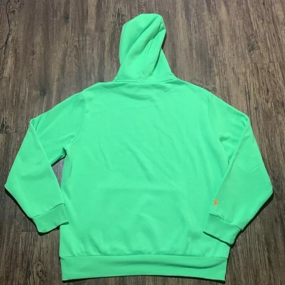 Men’s Polo Ralph Lauren Polo 1992 Logo Hoodie Green Size XL New - Picture 4 of 6